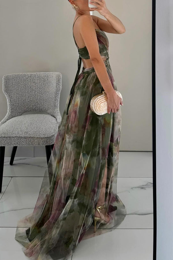 Camilla | Floral Maxi Dress for Effortless Elegance