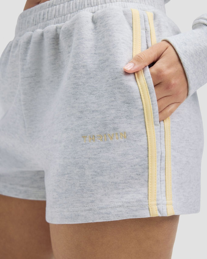 Essential Jersey Stripe Shorts | Marl