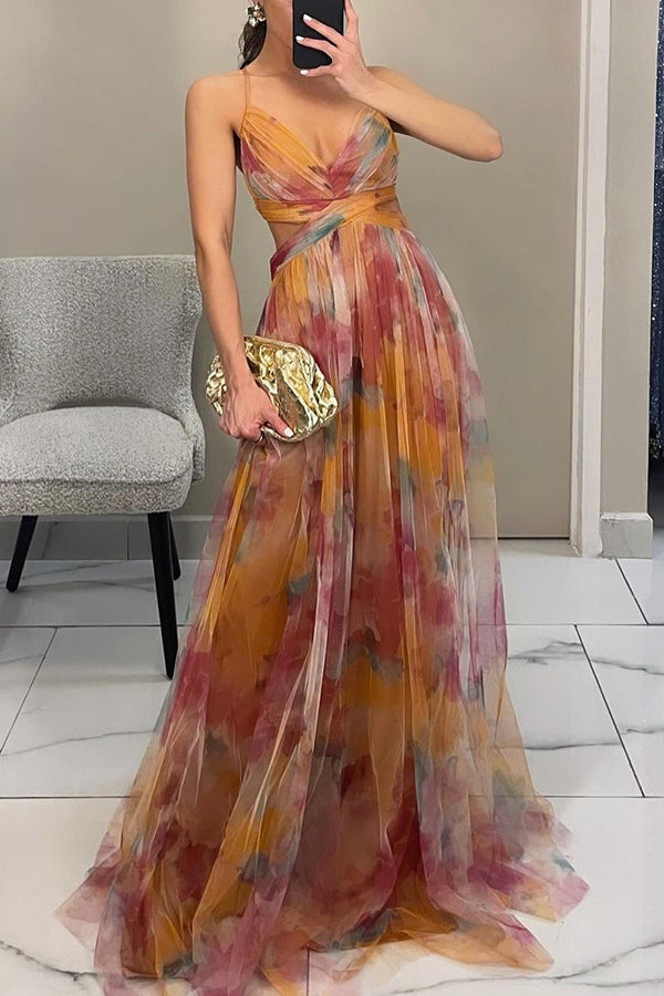 Camilla | Floral Maxi Dress for Effortless Elegance
