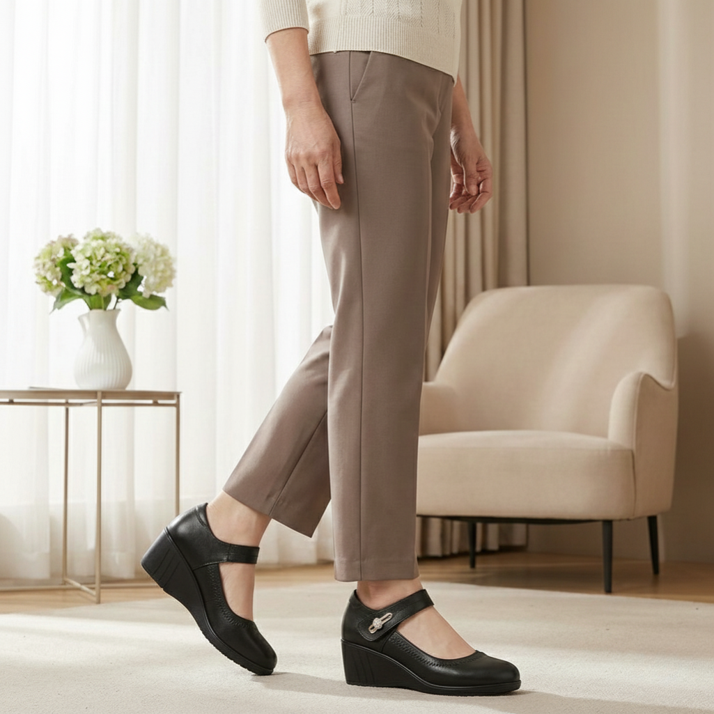 Roxanna | Elegant Comfort Shoes with Supportive Mid-Heel