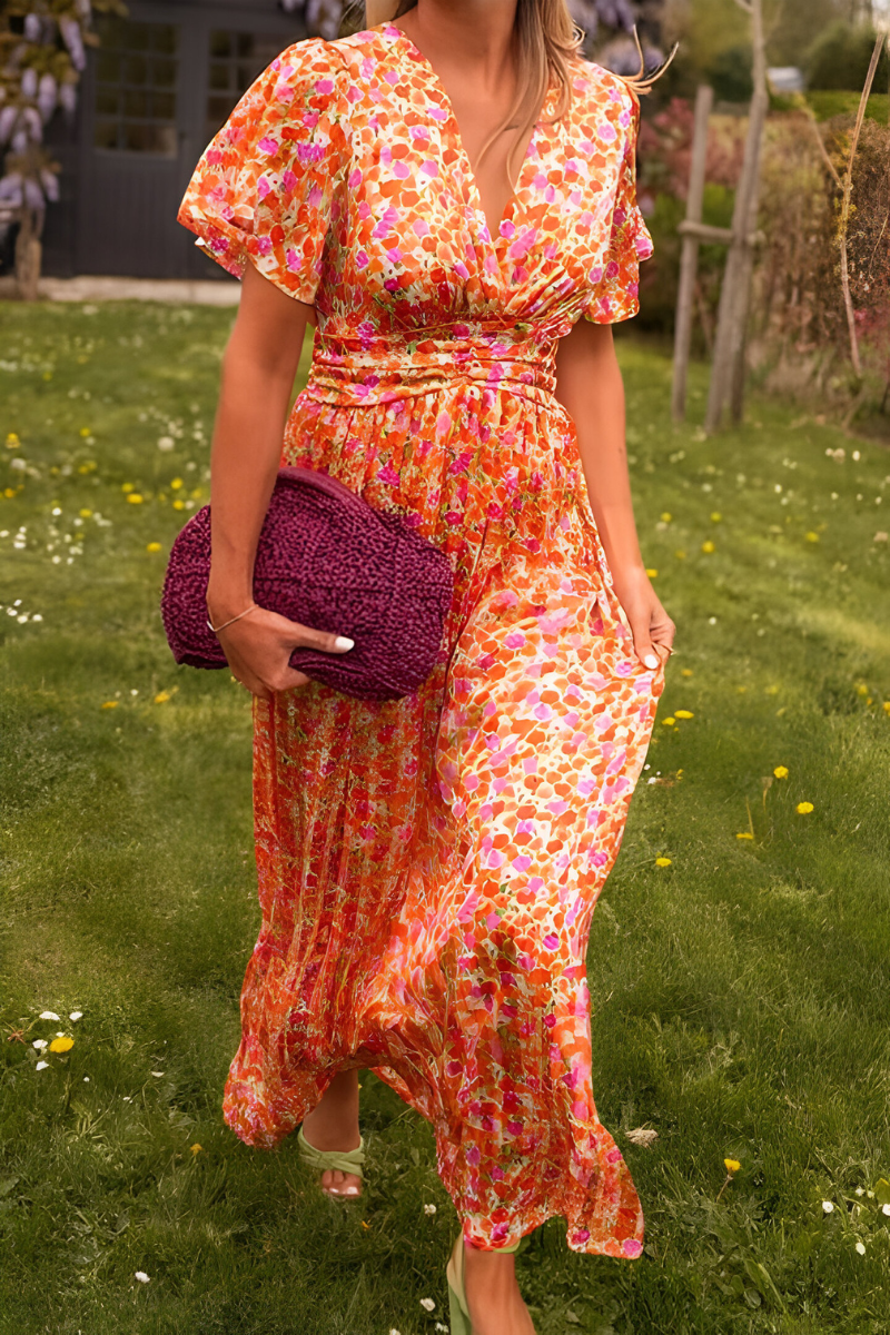 Elodie | Floral Summer Maxi Dress