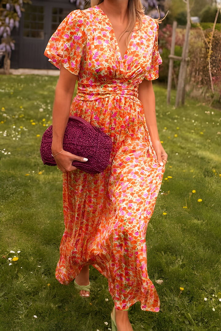 Elodie | Floral Summer Maxi Dress