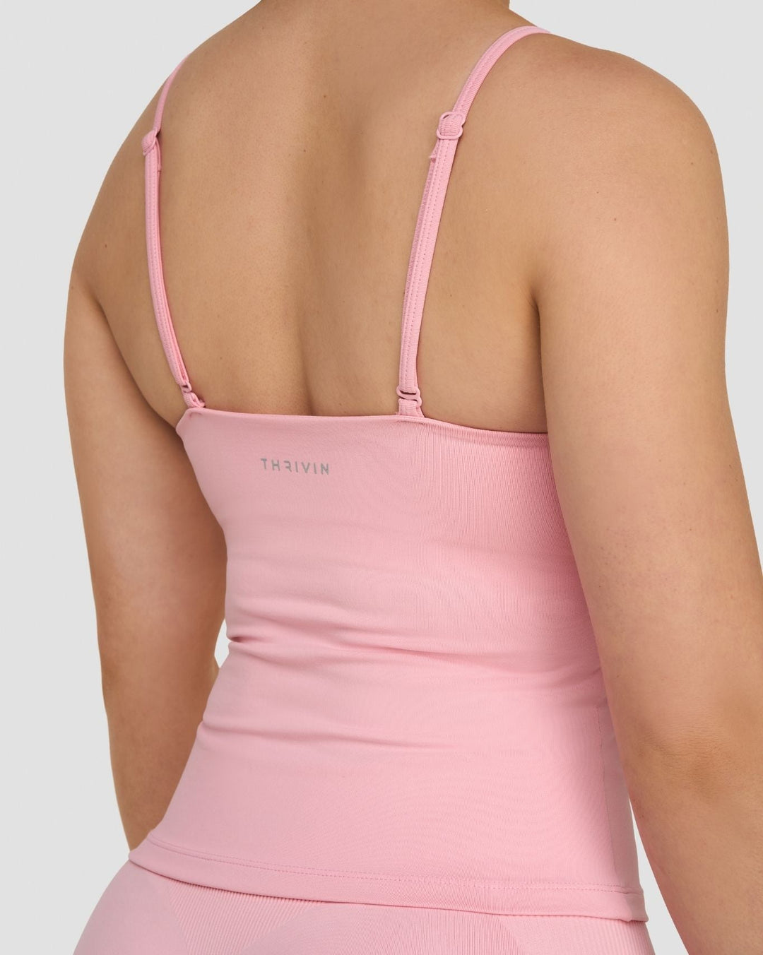 Elevate™ Sculpting Seamless Scoop Neck Cami | Cotton Pink