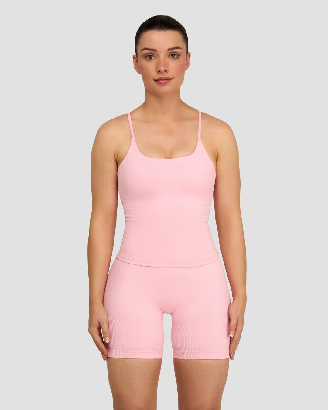 Elevate™ Sculpting Seamless Scoop Neck Cami | Cotton Pink