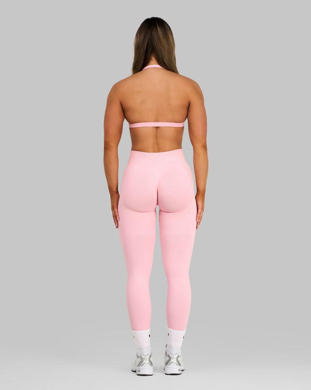 Elevate™ Sculpting Mid Waist Scrunch Leggings | Cotton Pink