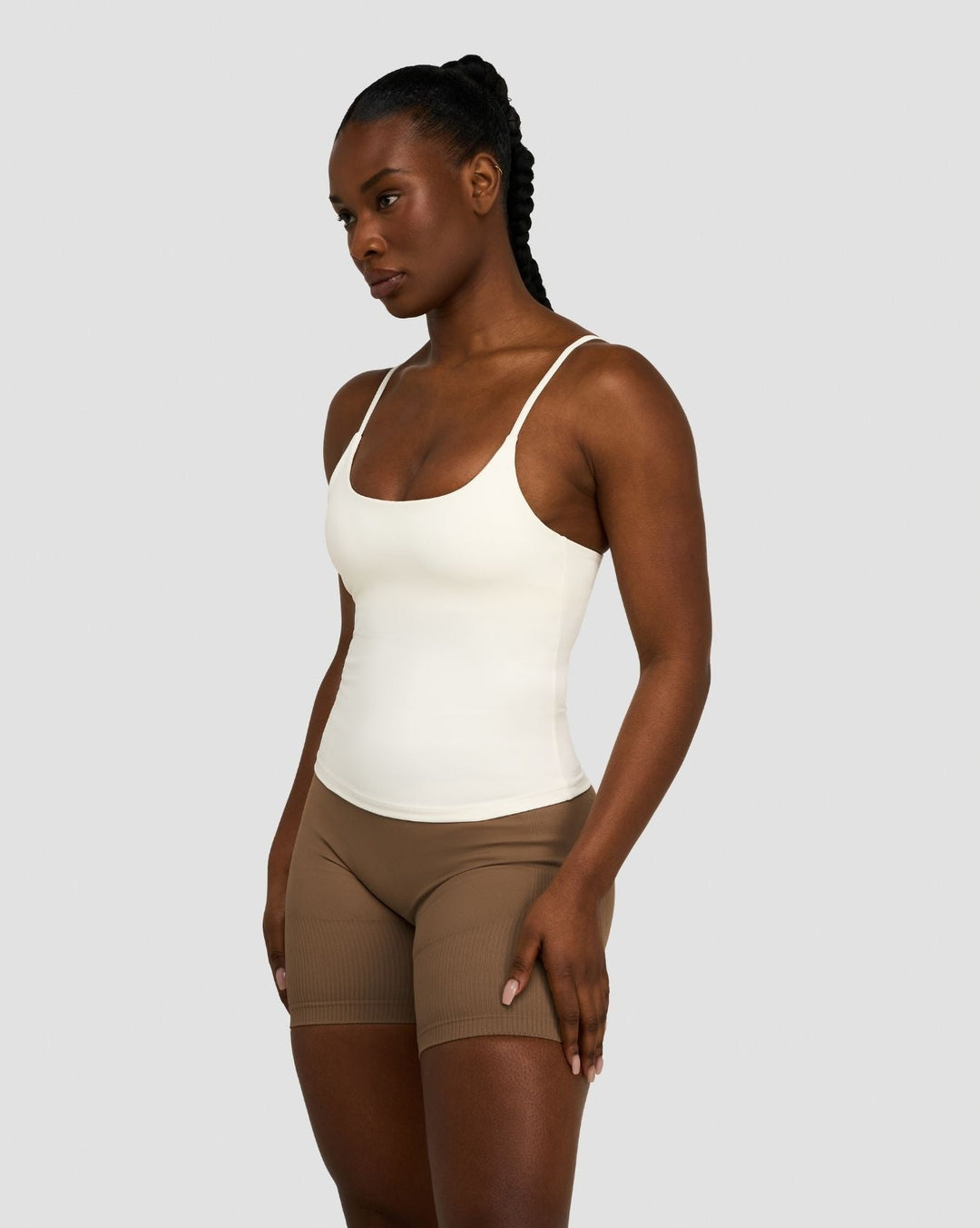 Elevate™ Sculpting Seamless Scoop Neck Cami | Cream