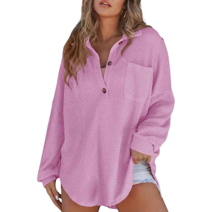 TESS – OVERSIZED BUTTON BLOUSE
