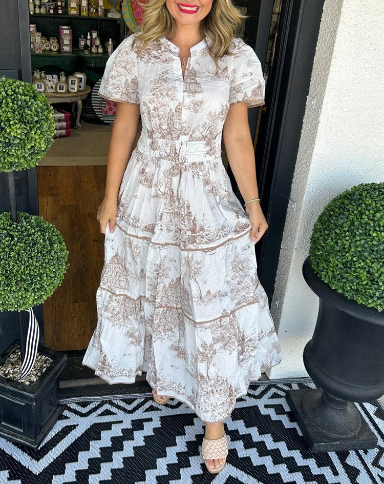 AUDREY – TIERED MAXI DRESS
