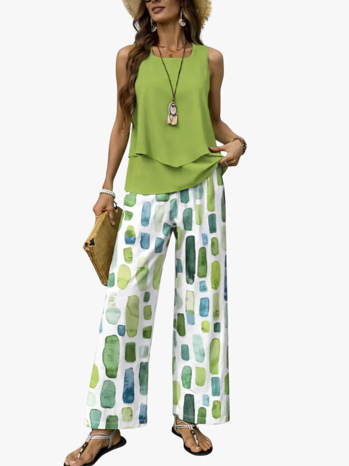 Elegant Flowy Summer Set for Women