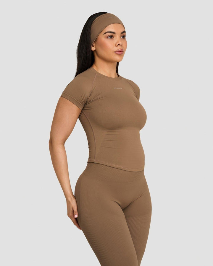Elevate™ Compression T-shirt | Toffee