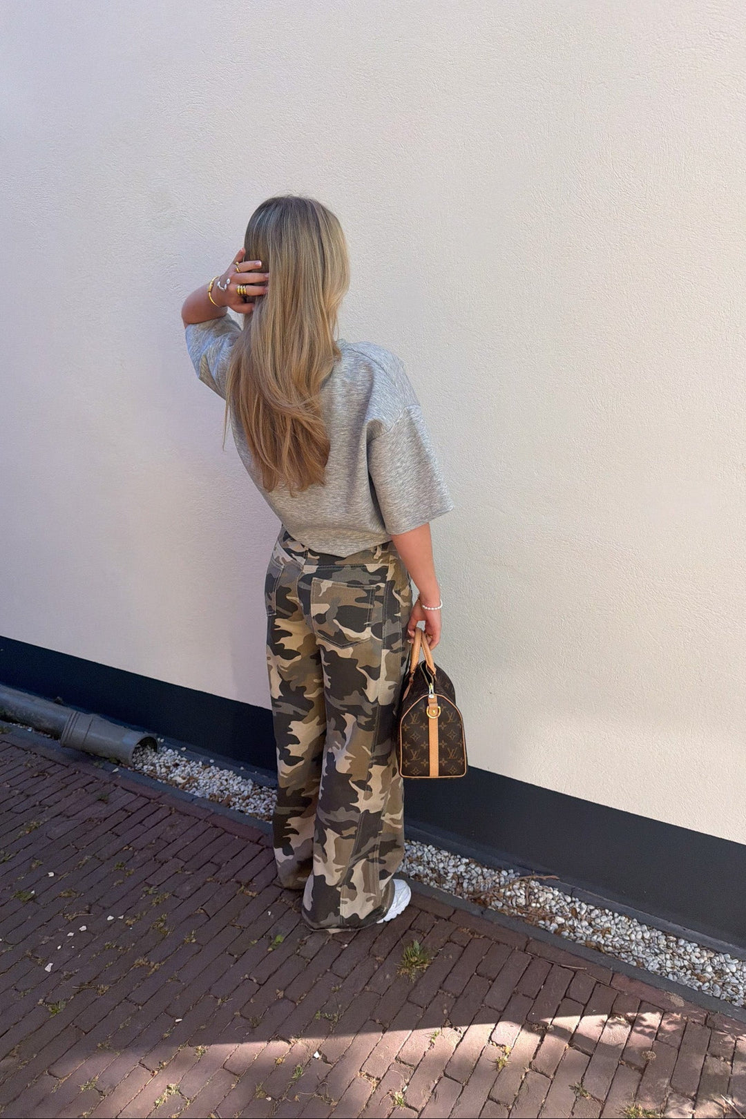 Camo Baggy Fit Jeans