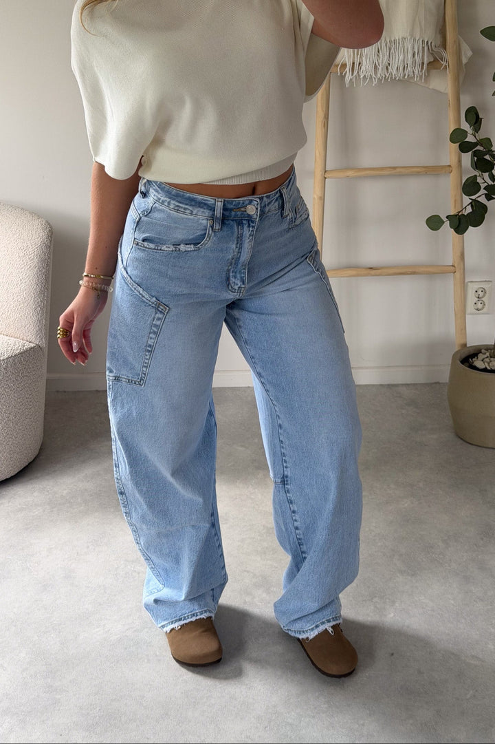 Brooklyn Cargo Balloon Jeans