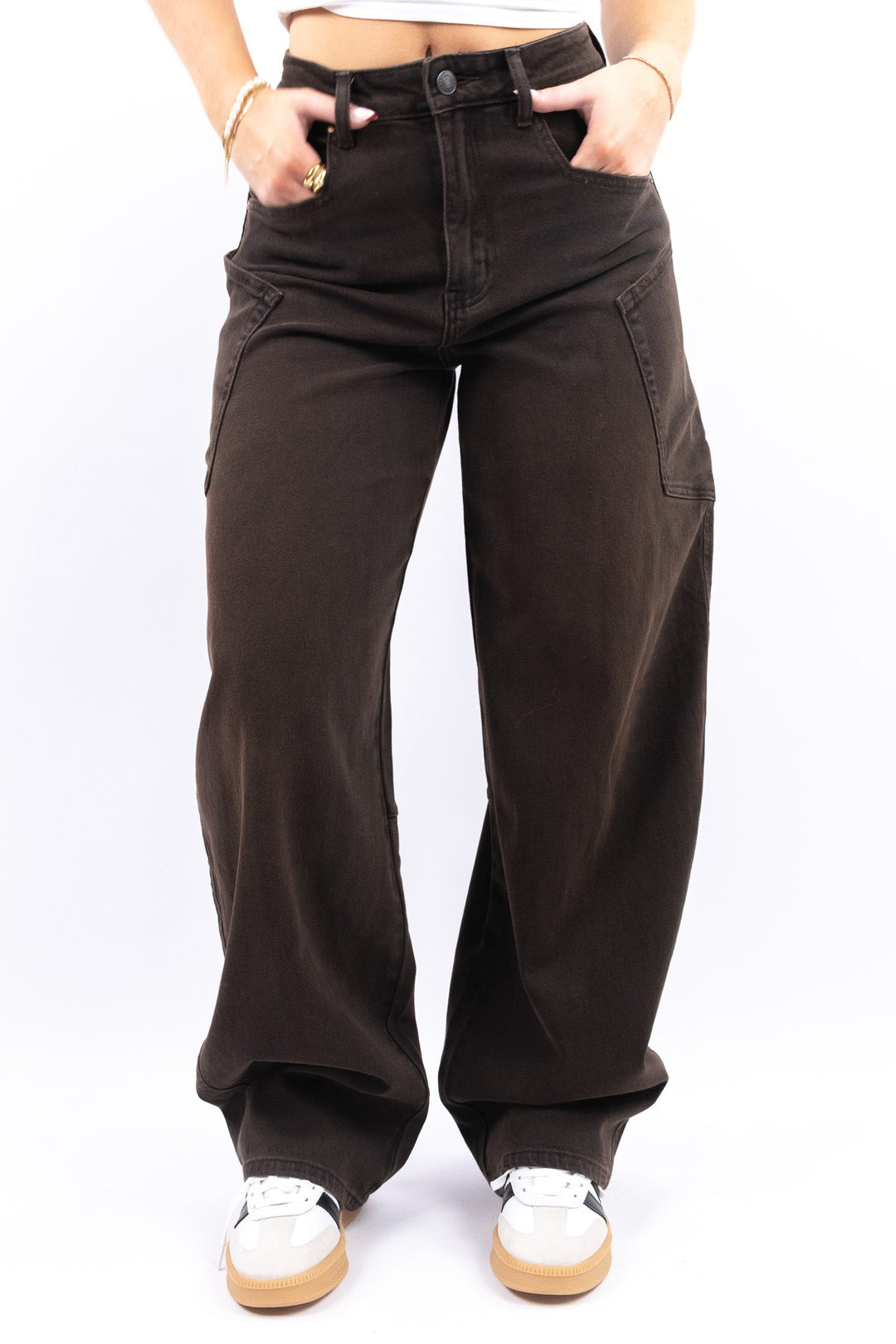 Brooklyn Cargo Balloon Jeans