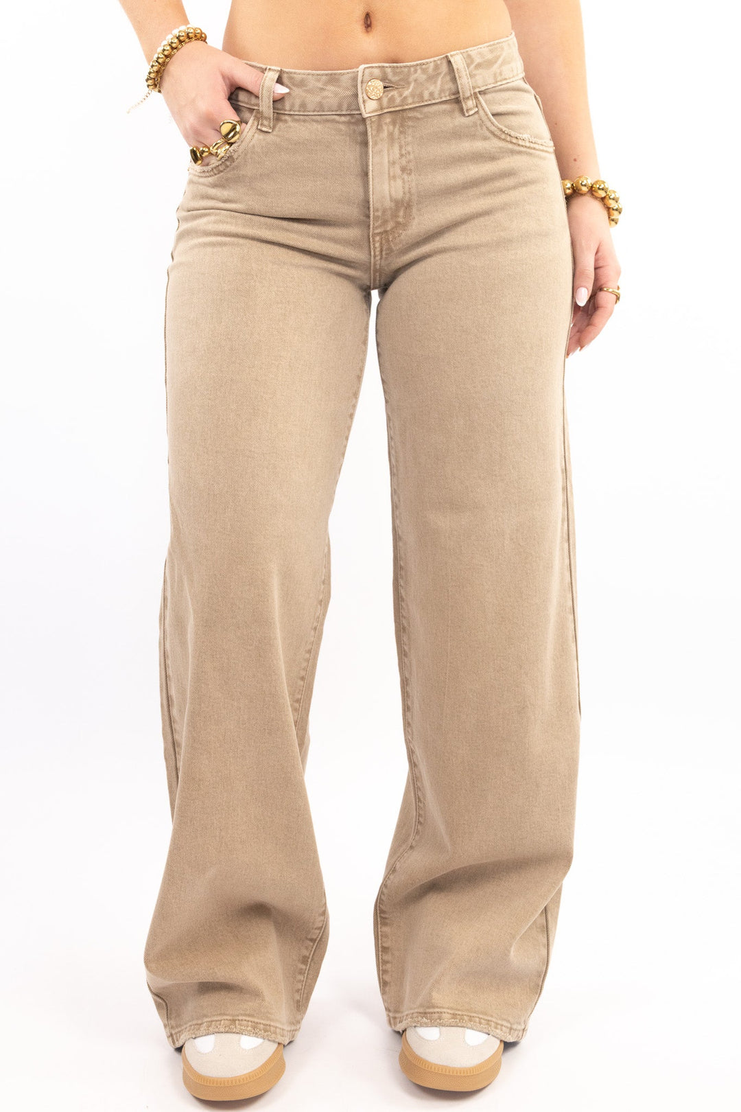 Low Waist Wide Leg Jeans