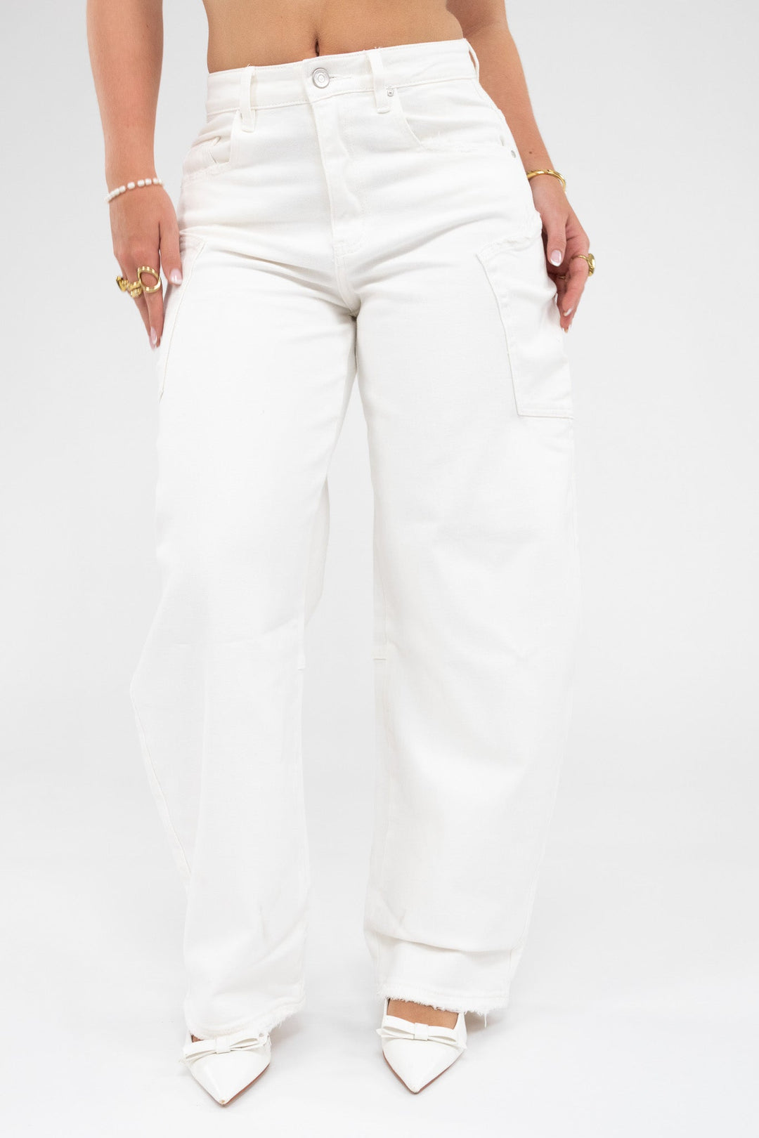 Brooklyn Cargo Balloon Jeans