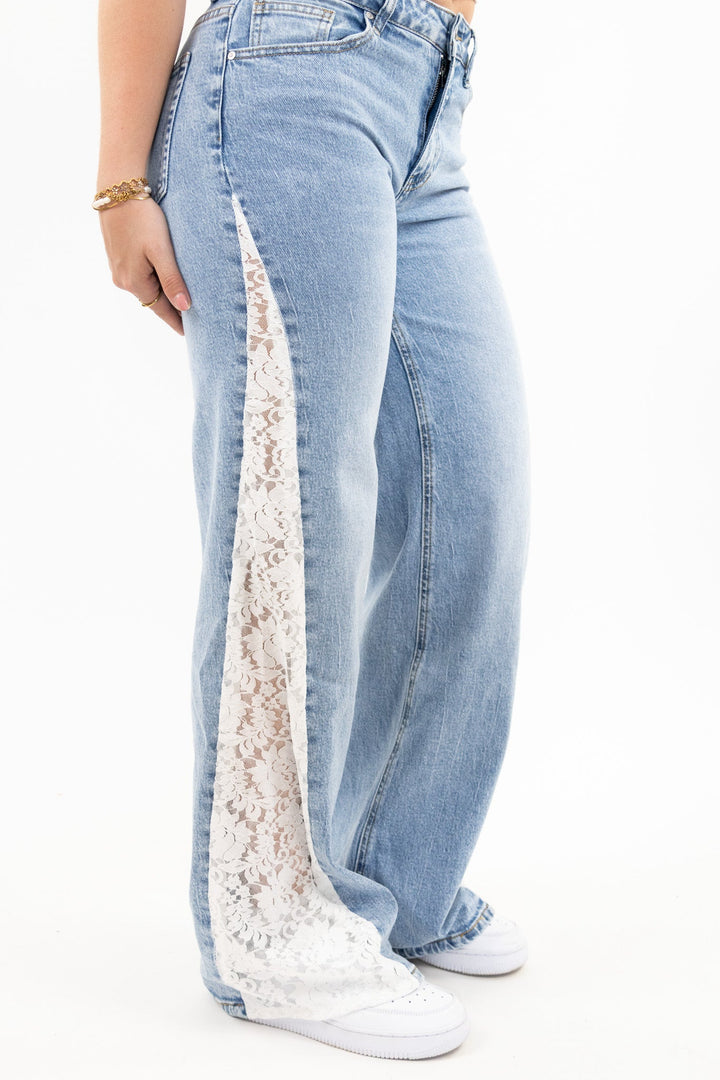 Lily lace jeans