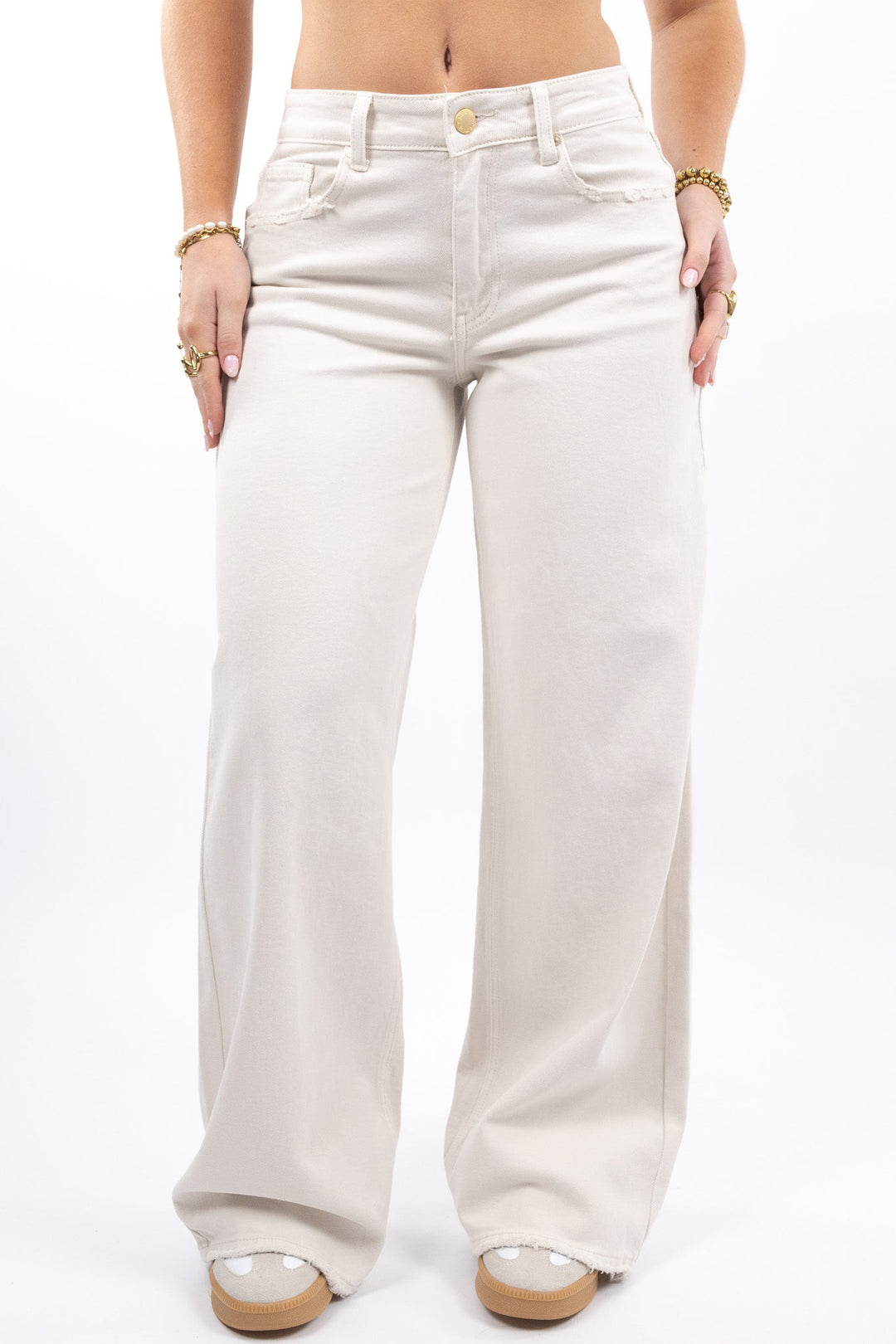 Baggy Fit Wide Leg Jeans