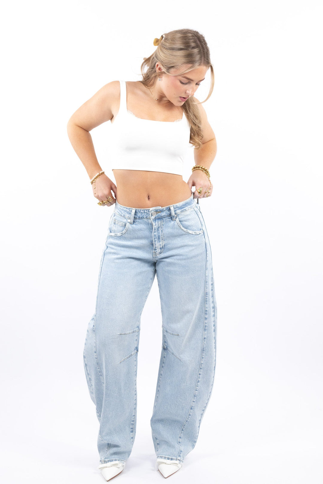 Balloon Fit Jeans