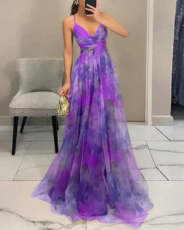 Camilla | Floral Maxi Dress for Effortless Elegance