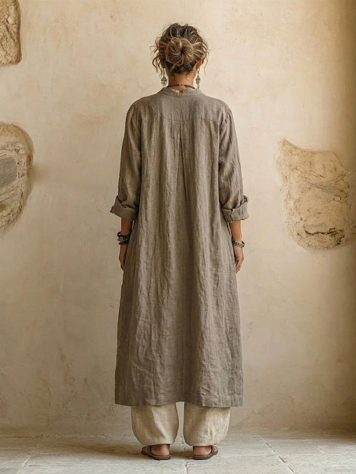 Women's Three-Piece Linen Set