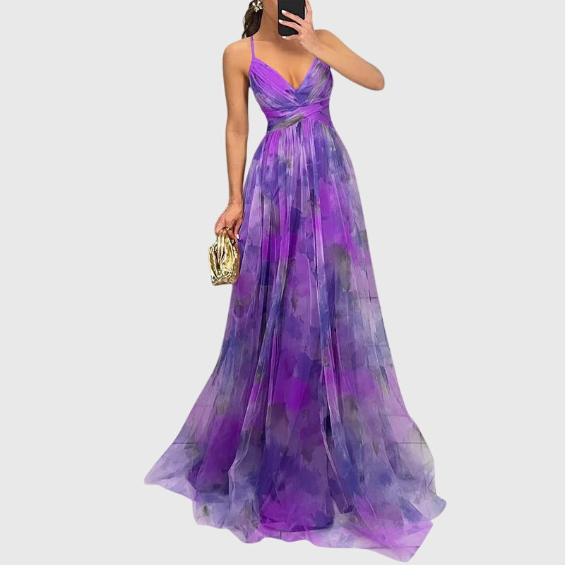 FIONA – FLOWING FLORAL MAXI DRESS