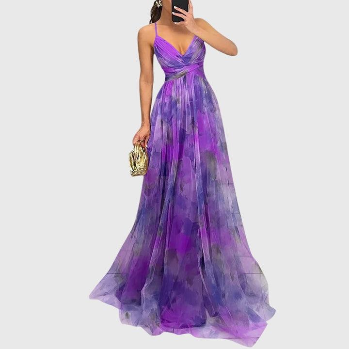 FIONA – FLOWING FLORAL MAXI DRESS